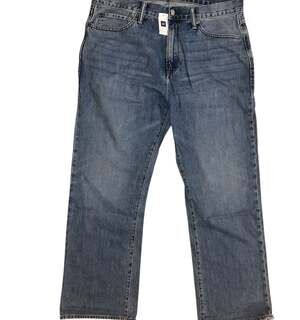 GAP 1969 Men’s Relaxed Fit Jeans – 35x32 – Dark Wash – NWT